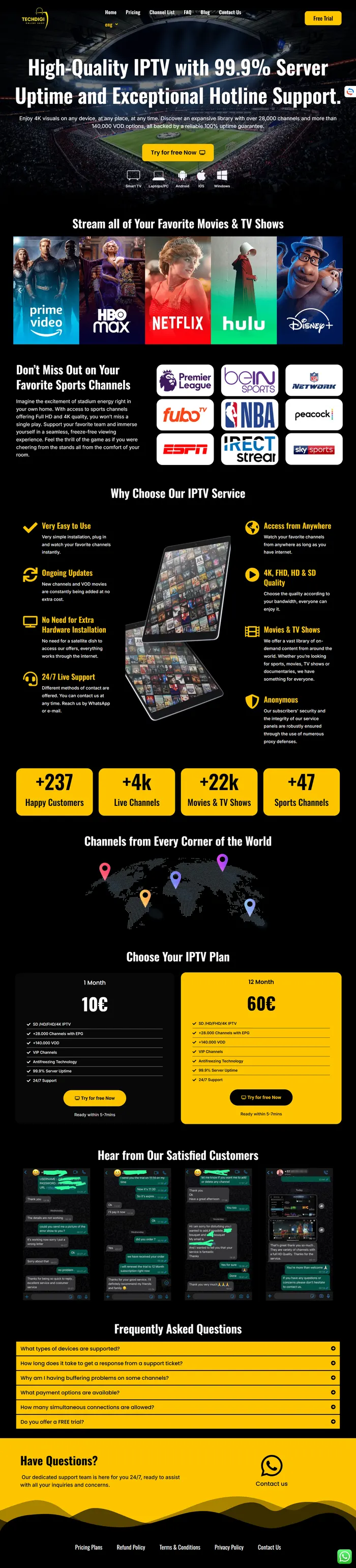 TechDigi — full page preview